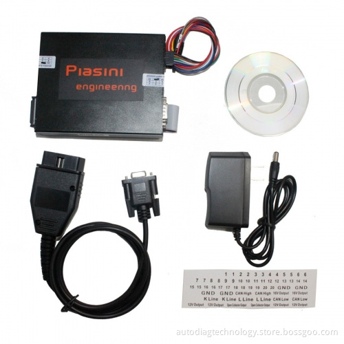 2014 Newly Black PIASINI MASTER Full Version V4.1 Master ECU Programmer Serial Suite(JTAG-BDM- K-line-L-line-RS232- CAN-BUS )